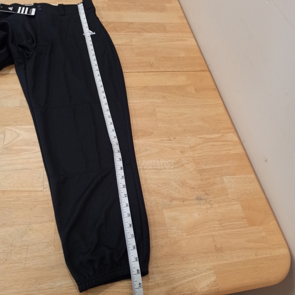 NWT Men’s large Adidas Climalite Baseball Pants Elastic Band At Hem NWT - Picture 14 of 15